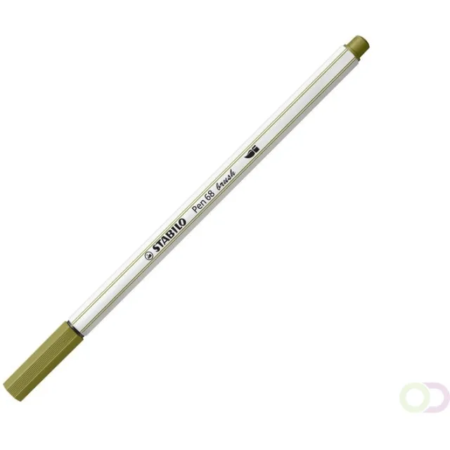Stabilo Brushstift STABILO Pen 568/37 moddergroen
