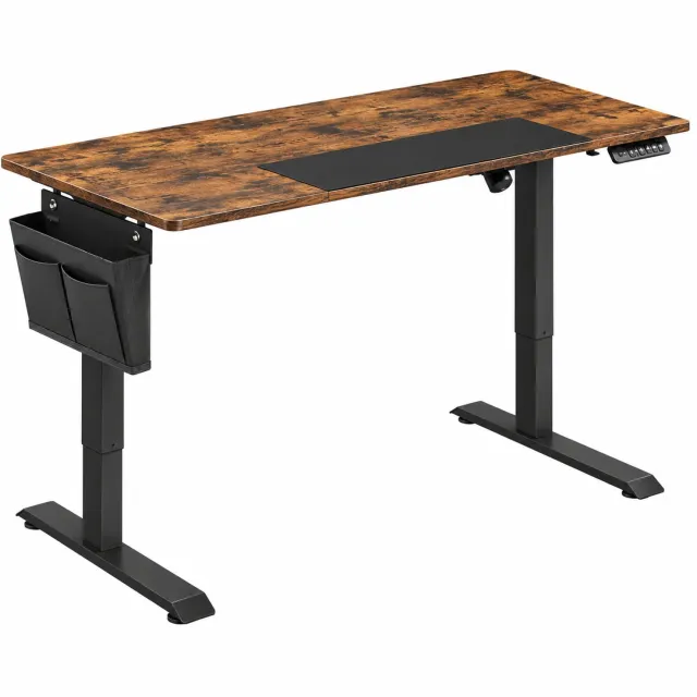 Tremeo Elektrisch Verstelbaar Bureau - Bureau - 160x70cm - Bruin/Zwart