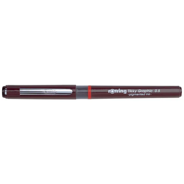 Rotring fineliner Tikky Graphic 0,5 mm zwart