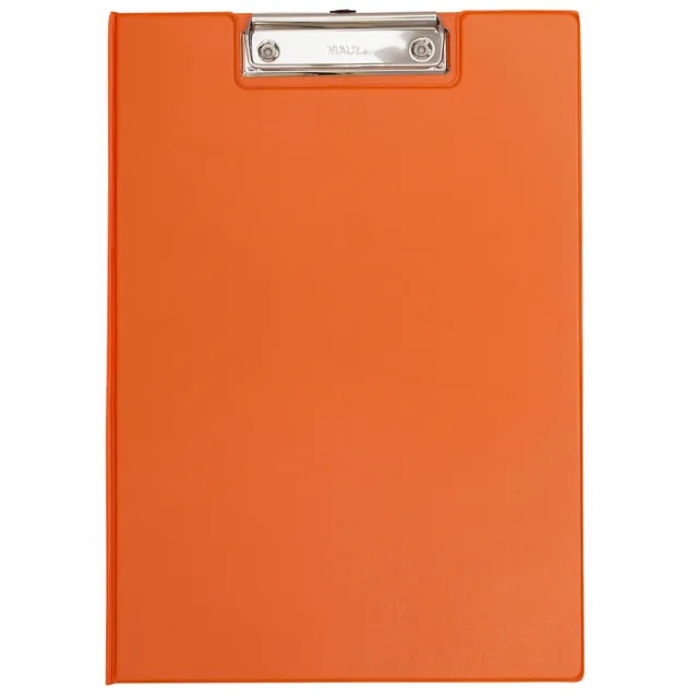 Maul Klembordmap MAUL A4 staand met penlus PVC neon oranje