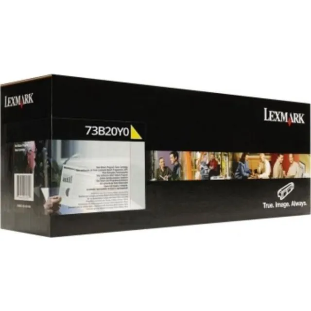 Lexmark 73B20Y0 tonercartridge 1 stuk(s) Origineel Geel