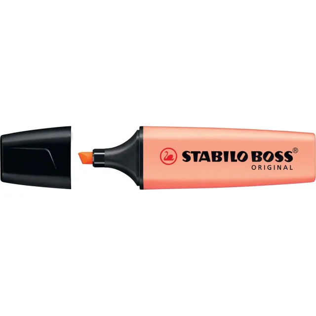 Stabilo BOSS ORIGINAL Pastel markeerstift, creamy peach (oranje)