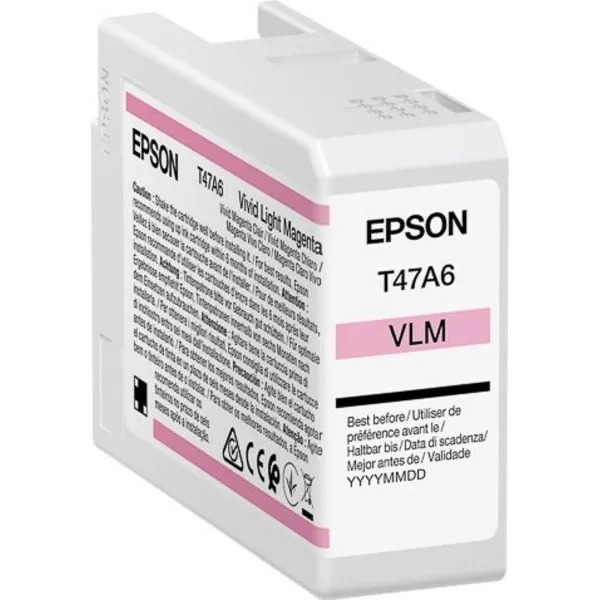 Epson T47A6 Inktcartridge Vivid licht magenta Levendig licht magenta