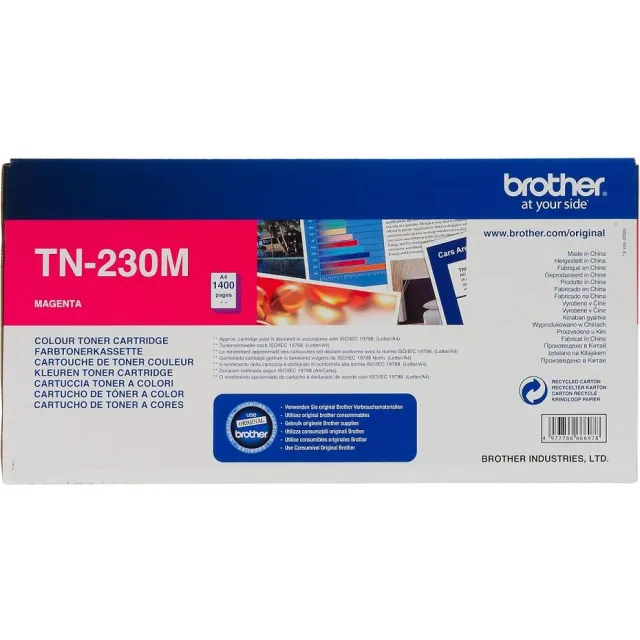 Brother TN-230M tonercartridge magenta