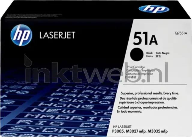 Hp 51A zwart (Origineel)
