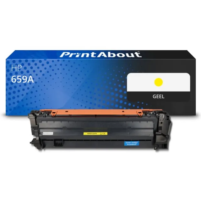 PrintAbout Huismerk HP 659A (W2012A) Toner Geel