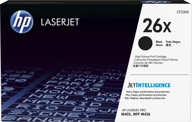 HP 26X - Tonercartridge - Origineel - Hoge Capaciteit - Zwart Zwart - HP 26X