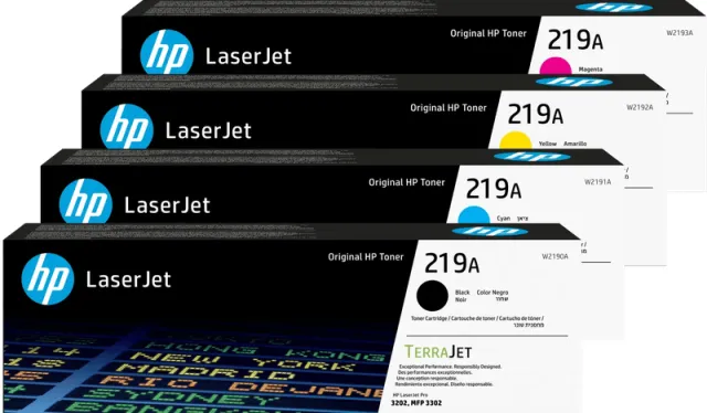 Hp 219A LaserJet Toner Combo Pack