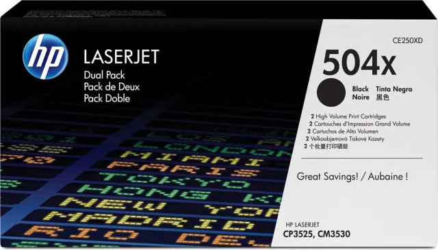 HP CE250XD - 504XD - Toner zwart