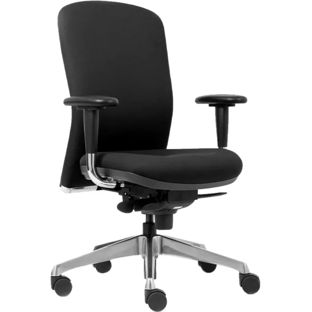 Game Hero Imperial Ergonomische Bureaustoel voor Volwassenen - Volledig Verstelbaar - Zwart - Gemonteerd geleverd Aluminium