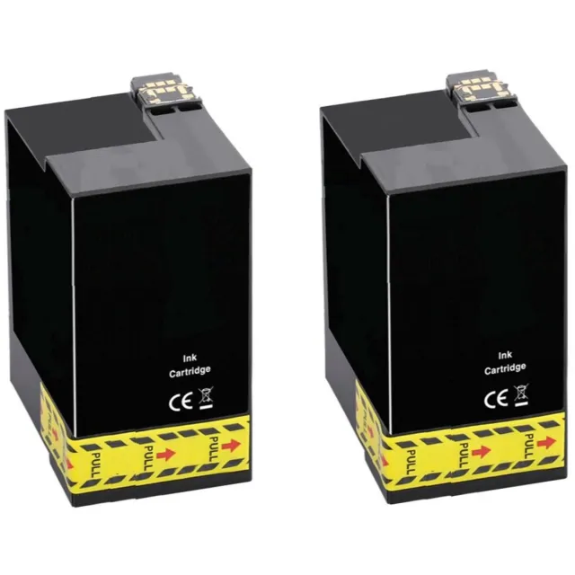 InktDL Huismerk geschikt voor Epson 27XL Inktpatronen - 2X Zwart - WF7720DTWF - WF3620DWF - 7610 - 7620 - 7710 2X Zwart XL