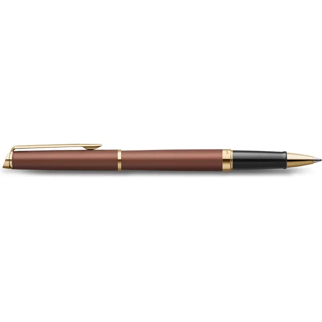 Waterman Hémisphère Metalic roller, fijn, koperrood GT, giftbox