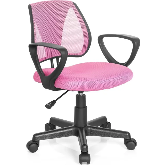 hjh office Kinder bureaustoel KIDDY CD netstof pink hjh OFFICE Roze