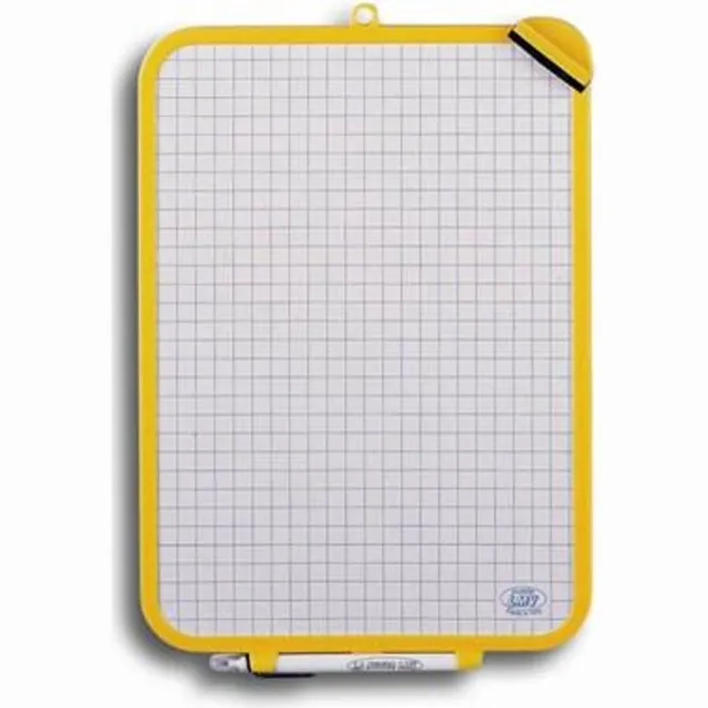 Arda 3382 dry erase board 240 x 330 mm Wit, Geel Meerkleurig