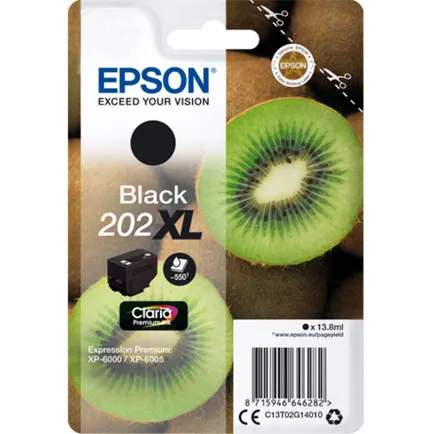Epson Singlepack Black 202XL Claria Premium Ink inkt Zwart