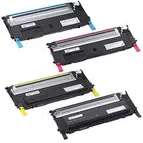 Dell Huismerk Dell 1230/1235 (593-10493/593-10496) Toners Multipack (zwart + 3 kleuren)