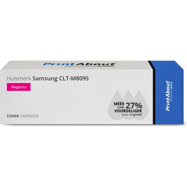 PrintAbout Huismerk Samsung CLT-M809S Toner Magenta