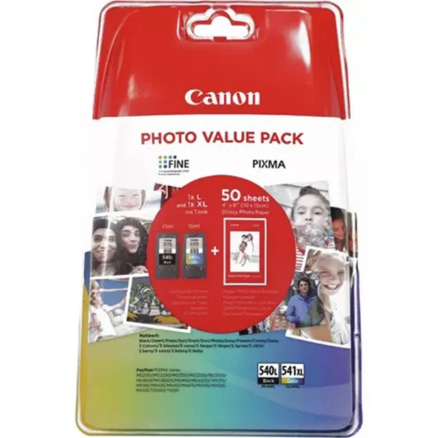 Canon Inktcartridge PG-540L + CL-541XL zwart + kleur