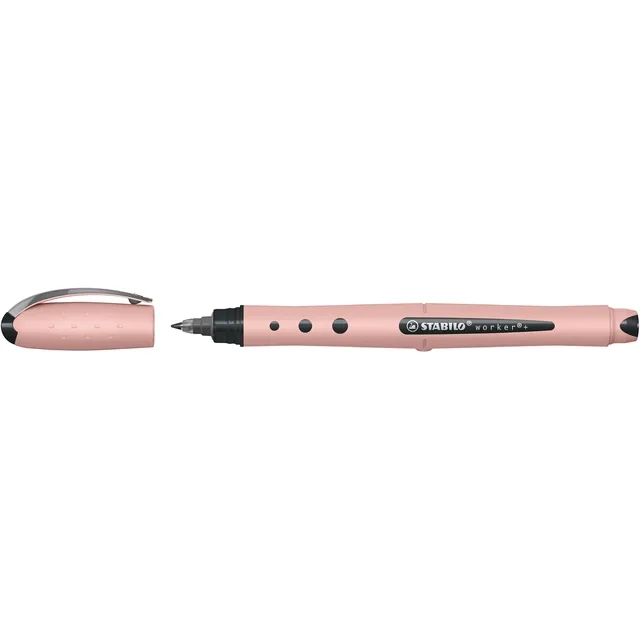 Stabilo Rollerpen STABILO Worker+ Wildflower medium blush