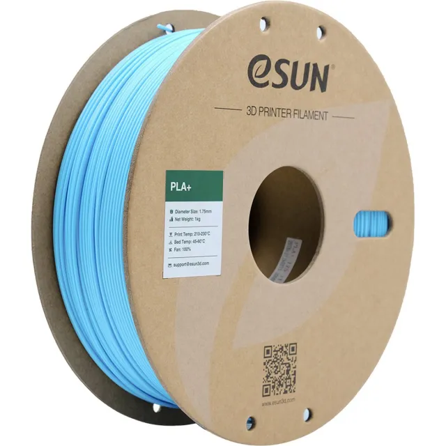 ESUN PLA+ Lichtblauw / Light blue - 1 kg - 1.75 mm - 3D printer en 3D pen filament