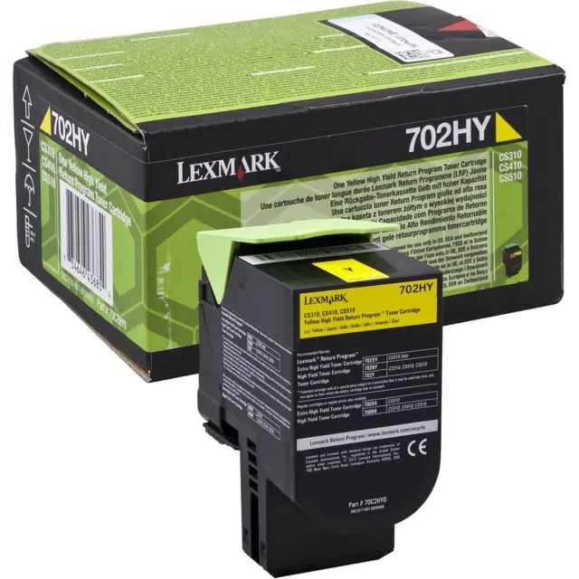 Lexmark Toner Lexmark 702HY R Yellow