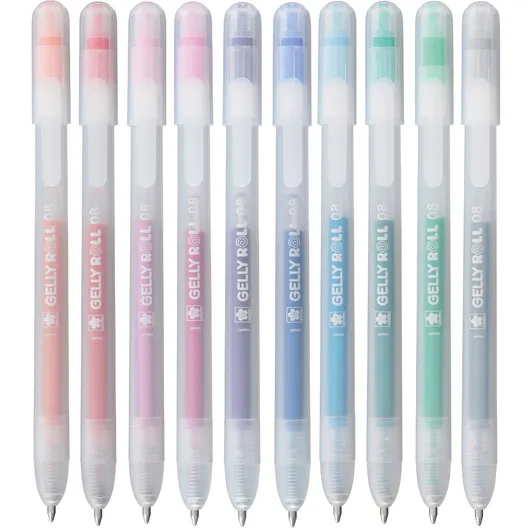 Sakura Gelschrijver Sakura Gelly Roll Stardust 08 klikfunctie assorti 10st