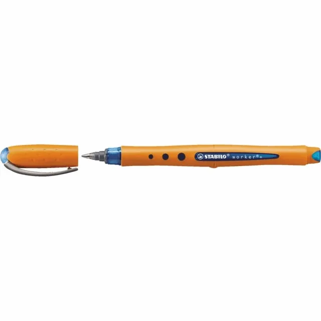 Stabilo Rollerpen STABILO worker 2016/41 fijn blauw