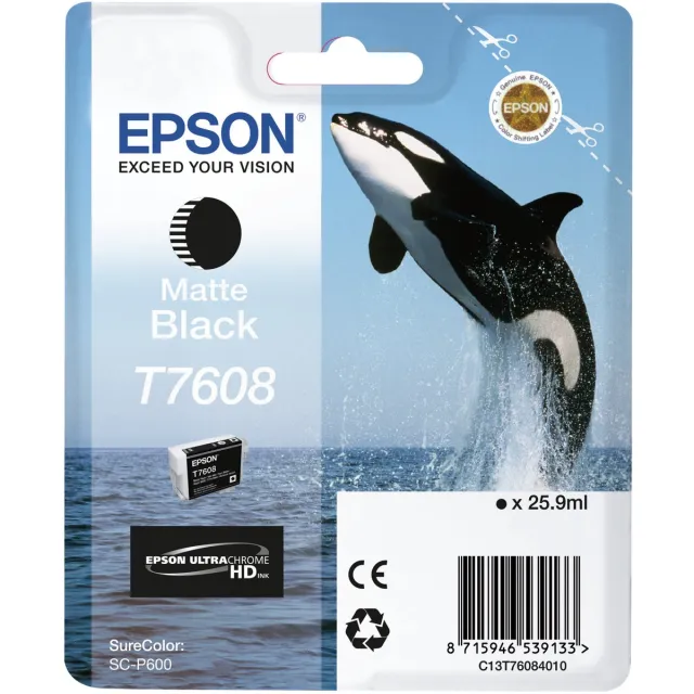 Epson T7608 M Black Zwart