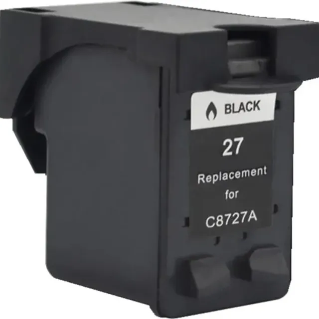 Inktkenners Inktcartridges Geschikt voor HP 27XL | Zwart Geschikt voor HP Deskjet 3300, 3320, 3320V, 3322, 3323, 3325, 3420, 3425, 3450, 3500, 3520, 3535, 3550, 3550V, 3620, 3645, 3647, 3650, 3653, 3740, 3745, 3840, 3843, 3845, 5850, Fax 1240