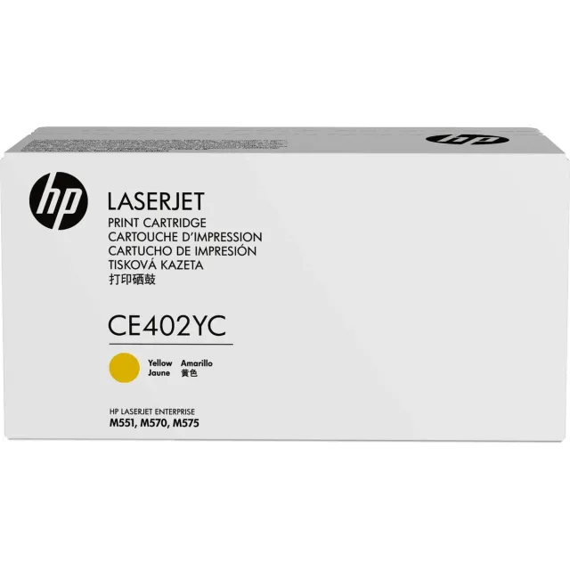 HP 507Y Yellow Opt Contr LJ Toner Crtg Origineel Geel 1 stuk(s)