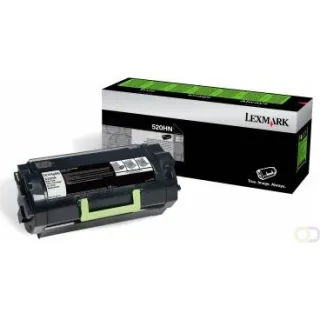 Lexmark MS711 tonercartridge zwart extra high yield 45.000 pagina's 1-pack corporate, return program, for labels