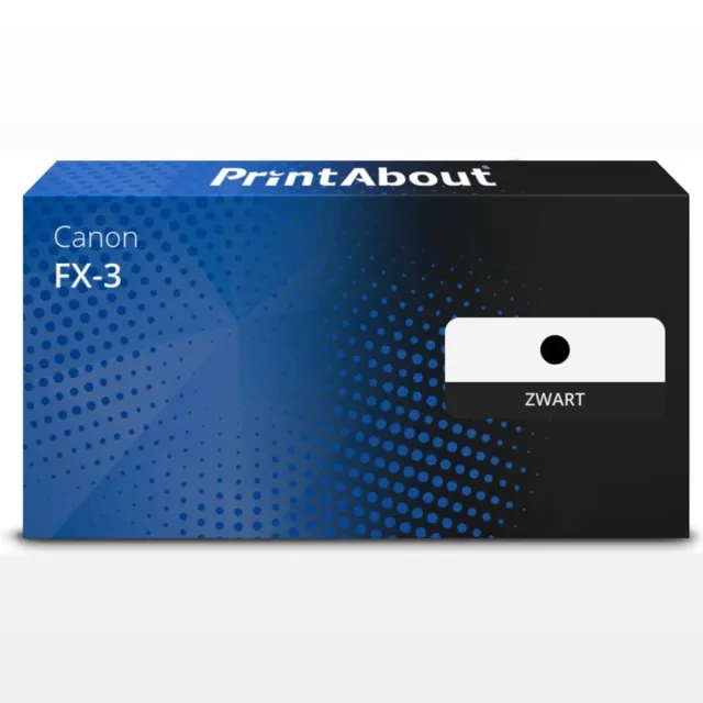 PrintAbout Alternatief voor de Canon FX-3 / zwart