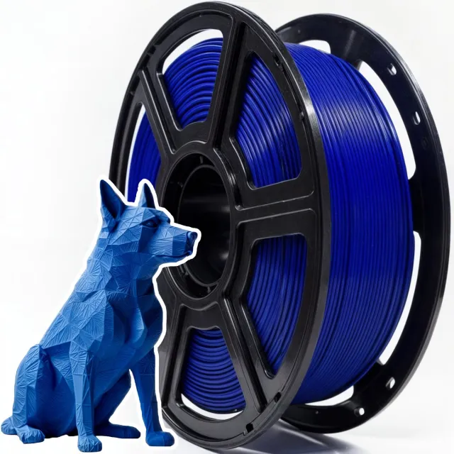 3D&print PLA ABS Filament 1,75mm - 3d Pen Kinderen Sjablonen Filiament - 3D Printers - Blauw - 1 KG Blauw PLA ABS Filament 1,75mm