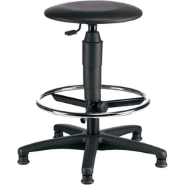 Topstar "Topstar Drehhocker ""TEC 60 Skai Counter"", schwarz" Zwart