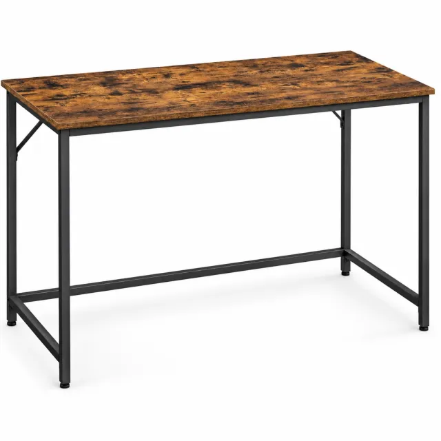 Luxevo Bureau - 120 cm Industrieel Design - Donker Hout
