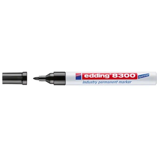 Edding Viltstift edding 8300 industrie rond 1.5-3mm zwart