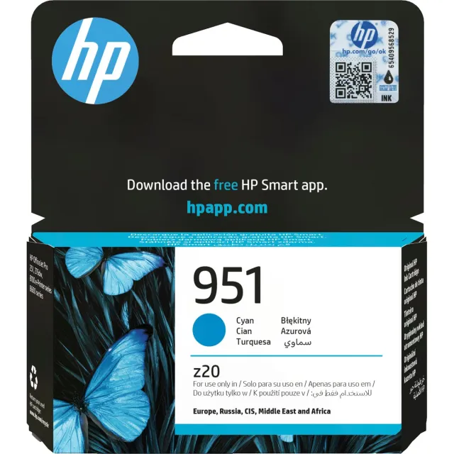 HP 951 - Inktcartridge / Cyaan