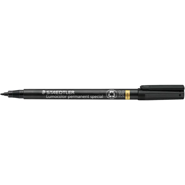 Staedtler Viltstift Staedtler Lumocolor 319 special permanent M zwart