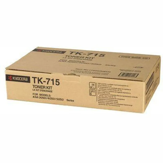 Kyocera TK-715 - Tonercartridge - Origineel Zwart