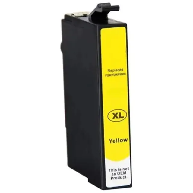 Inktkenners Inktcartridge geschikt voor Epson 407 / 407XL | 1x Geel geschikt voor Epson WorkForce Pro WF-4745DTWF