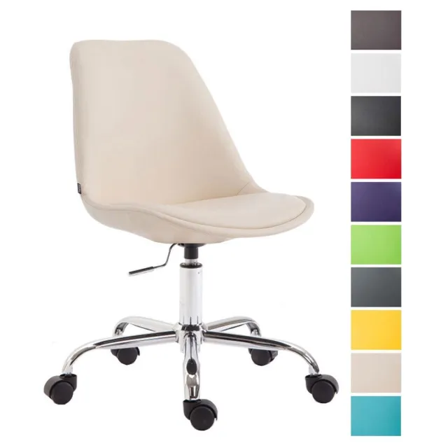 CLP Toulouse - Bureaustoel - Kunstleer creme