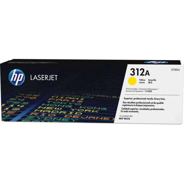 HP 312A - Originele LaserJet Tonercartridge - Geel - Standaard Capaciteit