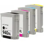 HP Huismerk HP 940 XL Inktcartridges Multipack (zwart + 3 kleuren)