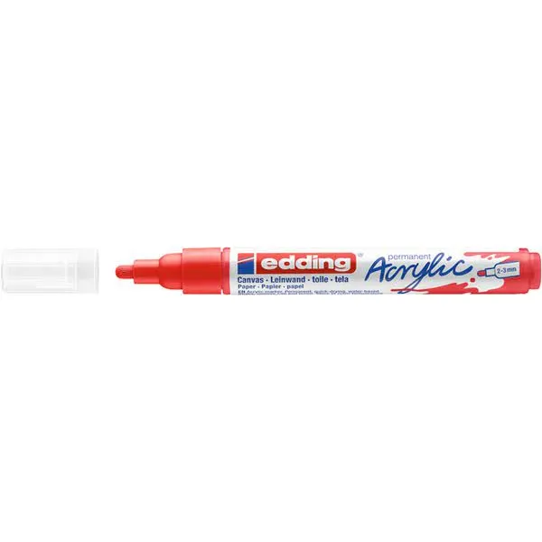 Edding Acrylmarker edding e-5100 medium verkeersrood