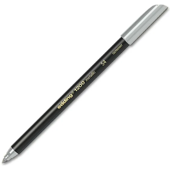 Edding Fineliner edding 1200 054 fijn metallic zilver