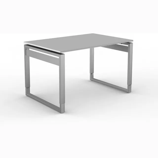 Kerkmann Bureau Workspace 120cm licht grijs hoogte verstelbaar