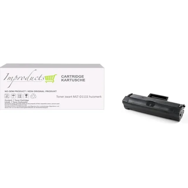 Improducts Toner - Alternatief Samsung MLTD111S / MLT-D111s zwart XL inhoud