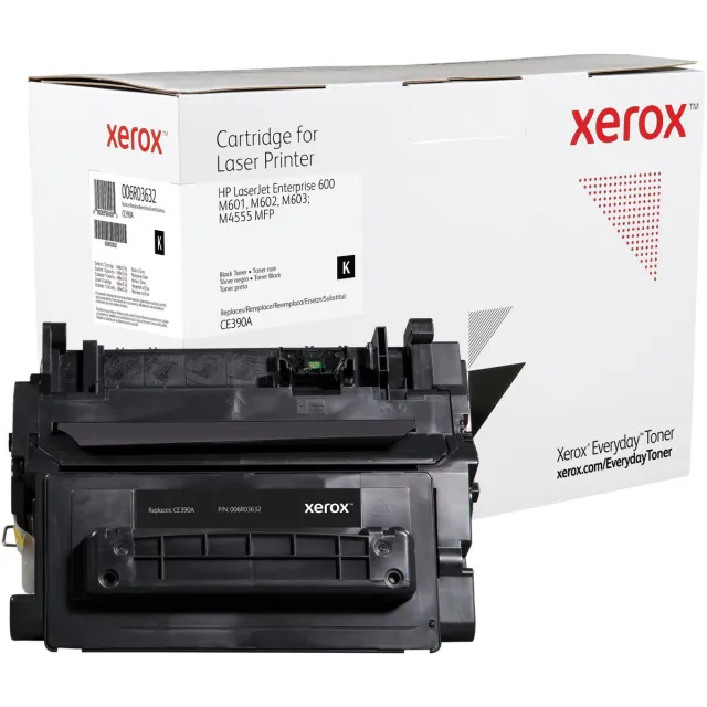 Xerox Originele inkt cartridge Xerox Tóner Black Everyday, HP CE390A equivalente de Xerox, 10000 páginas Zwart