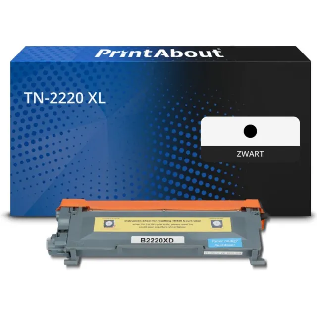PrintAbout Alternatief voor de Brother TN-2220 / zwart