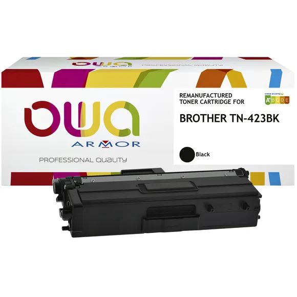 OWA Toner OWA alternatief tbv Brother TN-423BK zwart